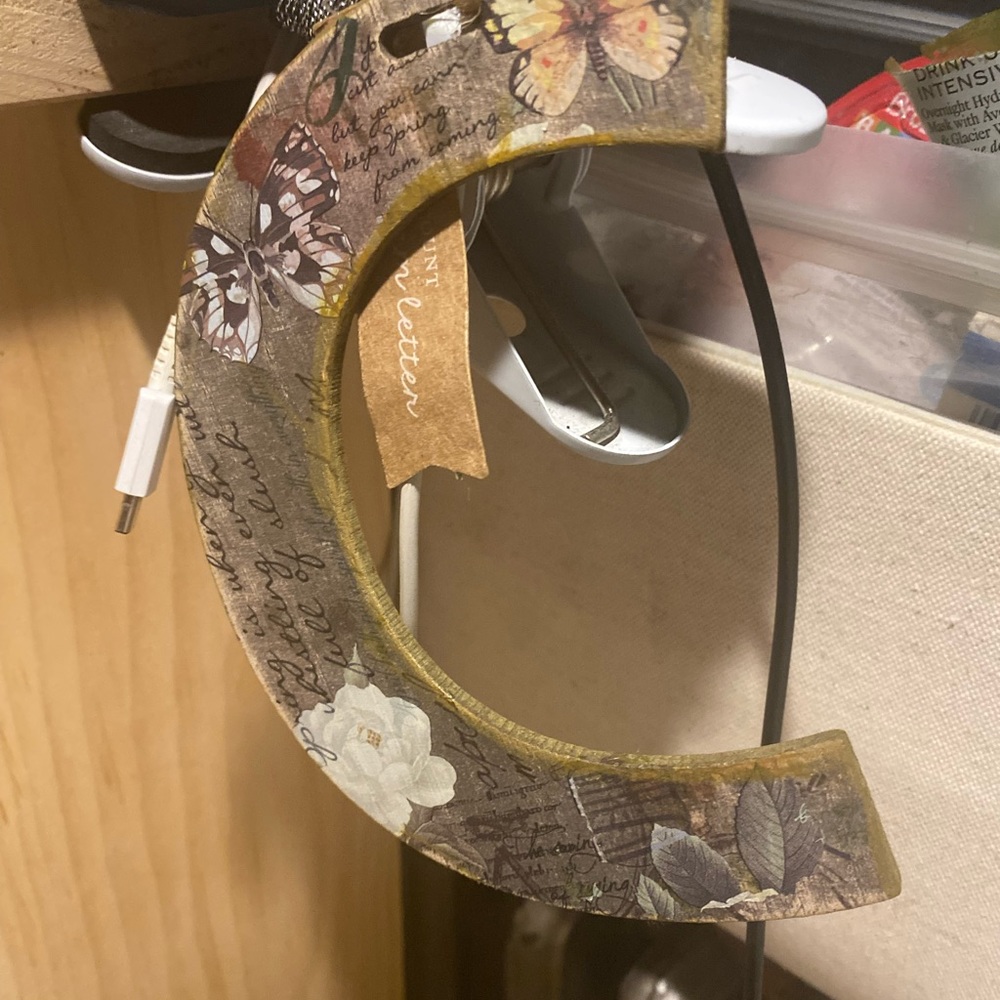 Hand decorated LETTERS for gifting - various $12